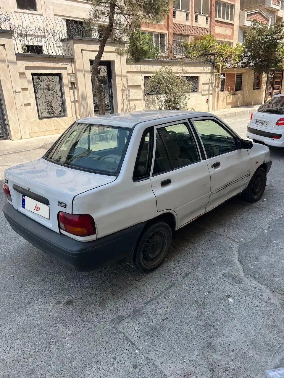 پراید صبا بنزینی - 1387
