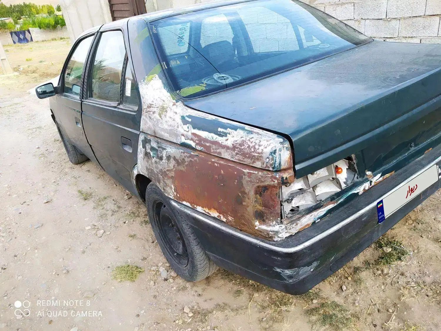 پژو آردی دوگانه سوز CNG - 1383