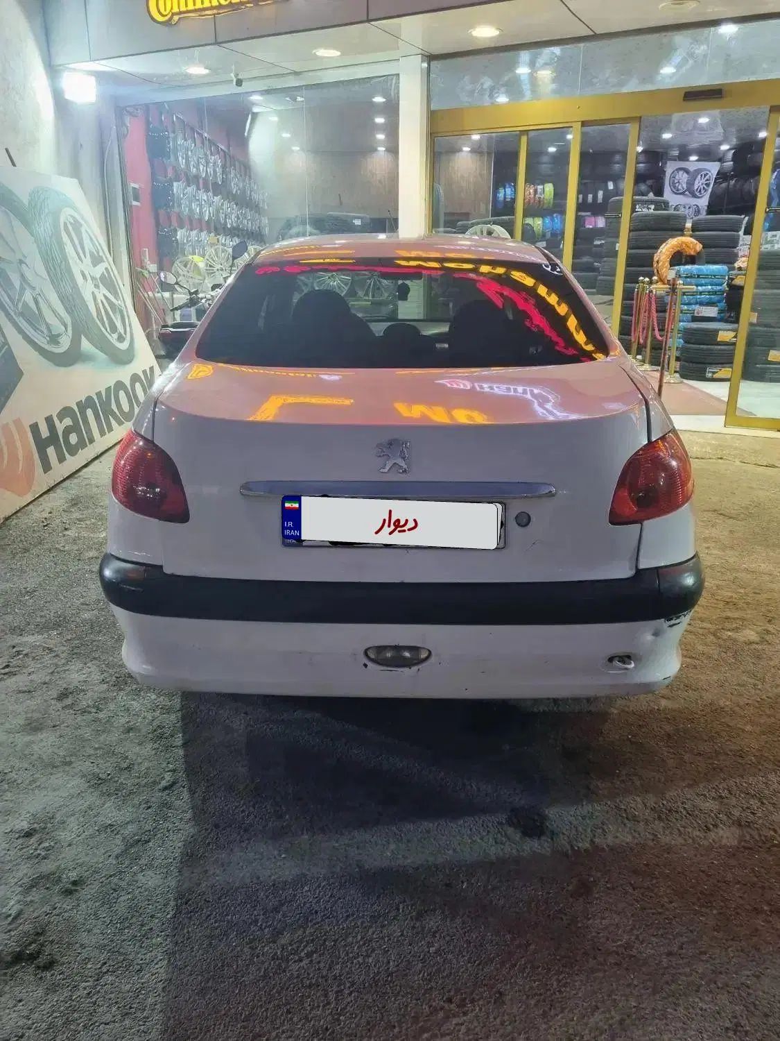 پژو ۲۰۶ صندوق دار v8 - 1390