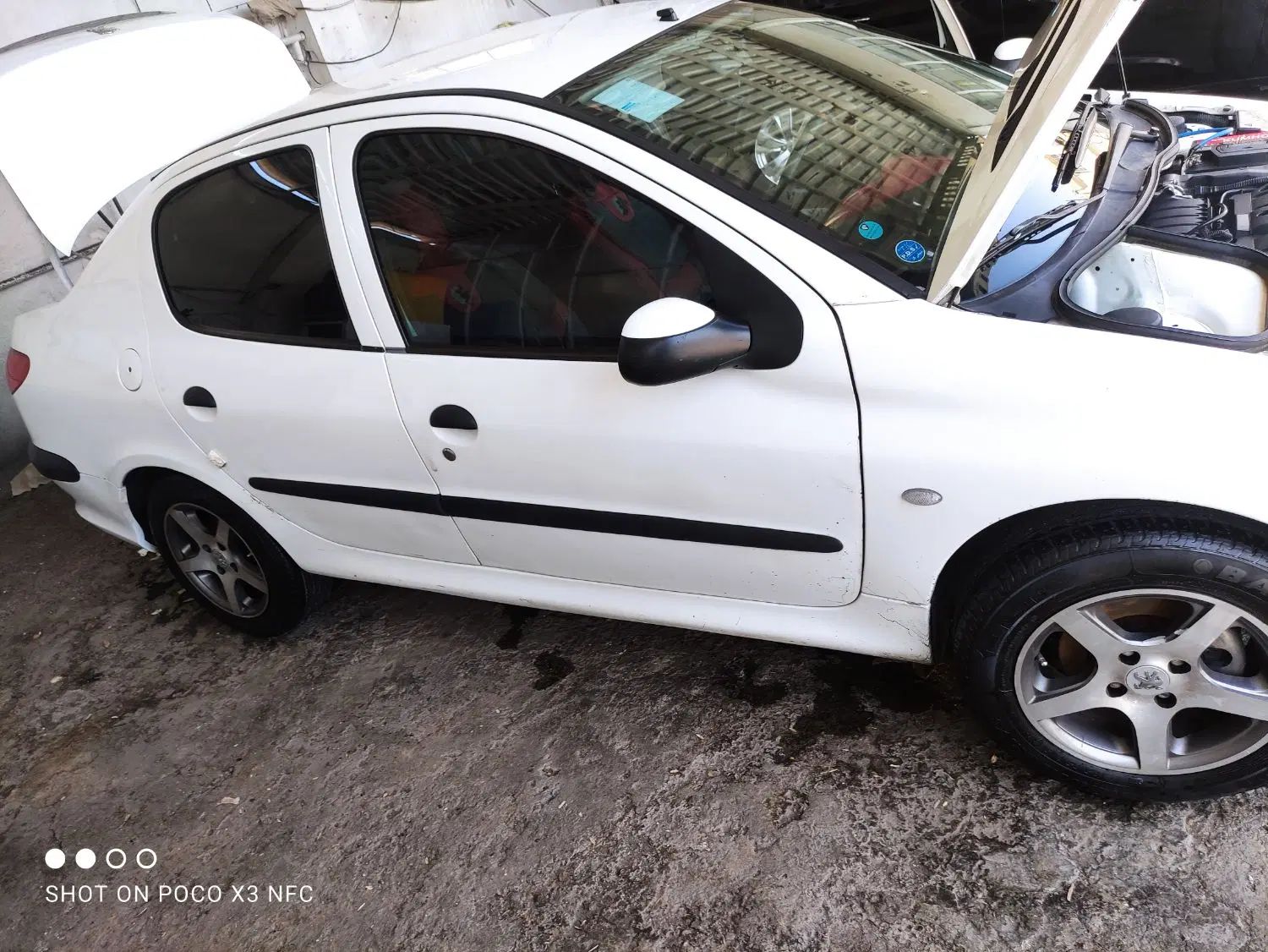پژو ۲۰۶ صندوق دار v8 - 1395