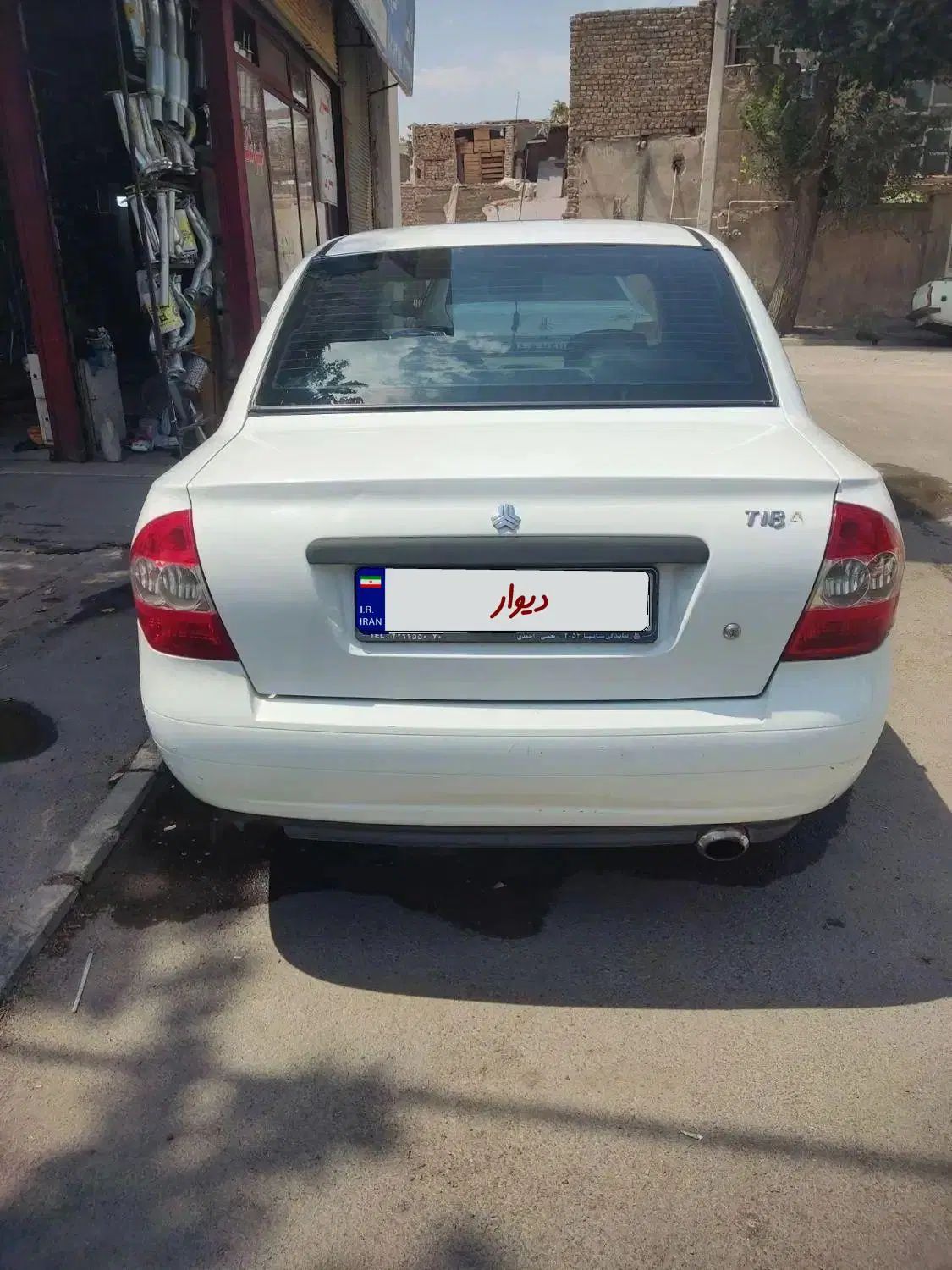 تیبا صندوق دار EX - 1394