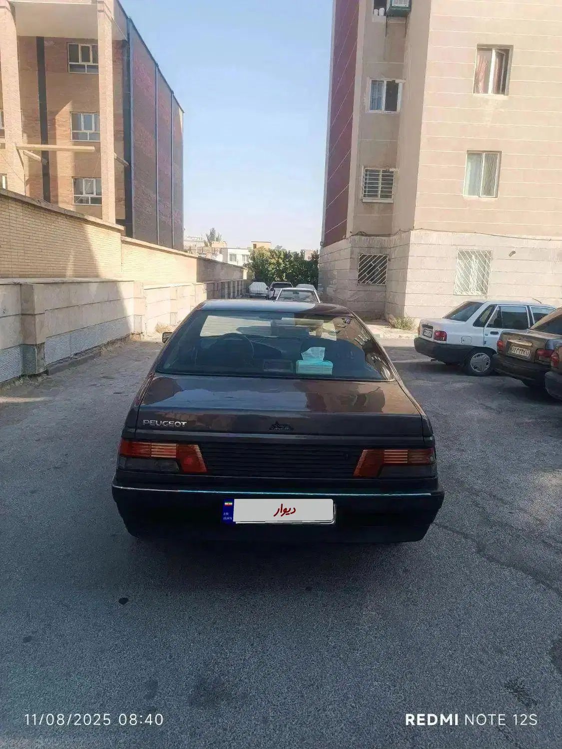 پژو روآ دوگانه سوز - 1386