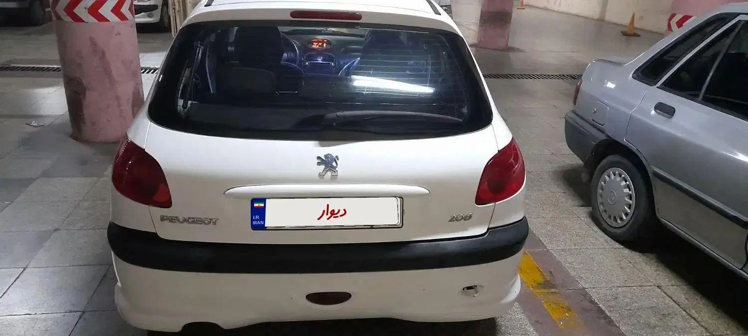پژو 206 تیپ 5 - 1393