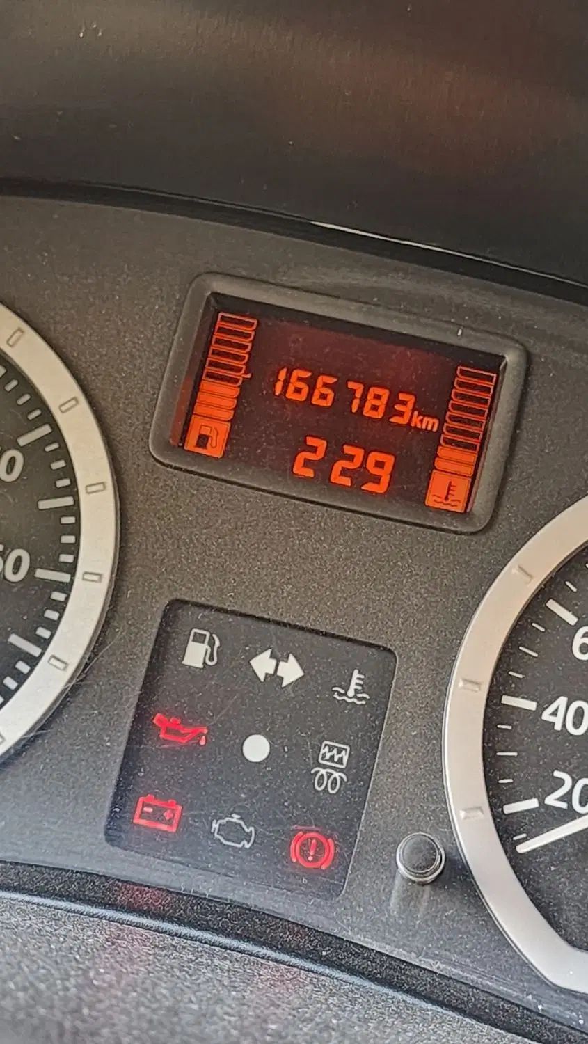 رنو پارس تندر گیربکس JHQ + مولتی مدیا - 1396