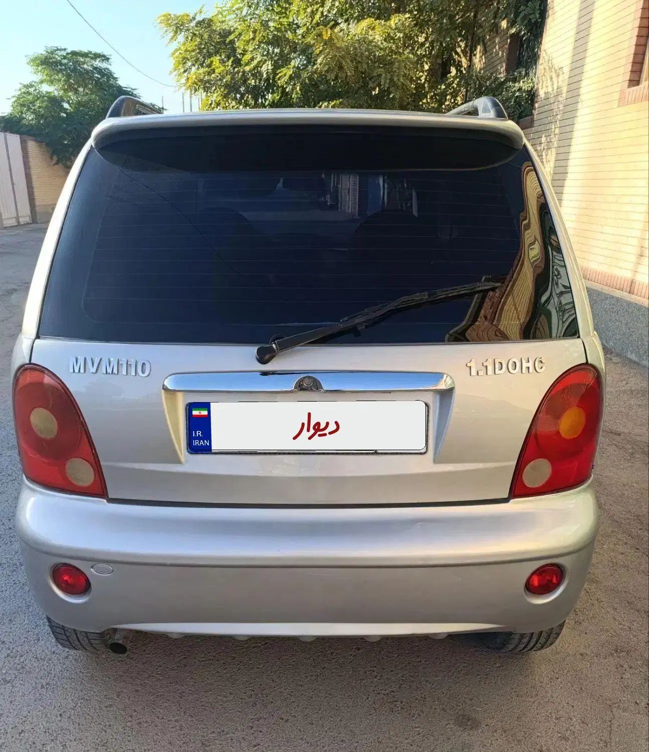 ام وی ام 110 چهار سیلندر دنده ای - 1391