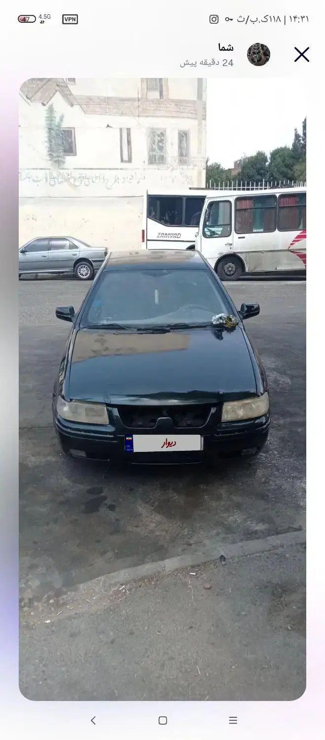 سمند X7 دوگانه سوز - 1382