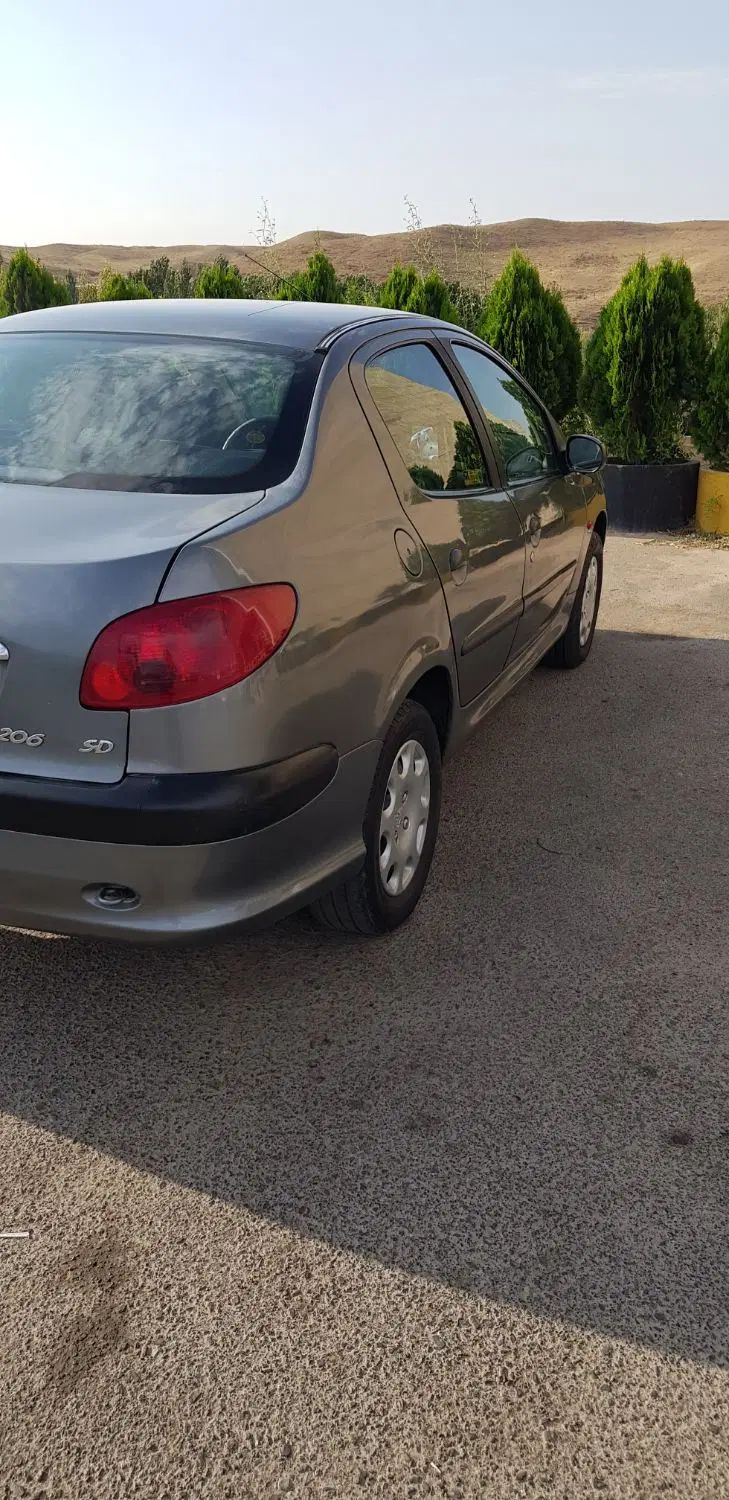 پژو ۲۰۶ صندوق دار v20 - 1387