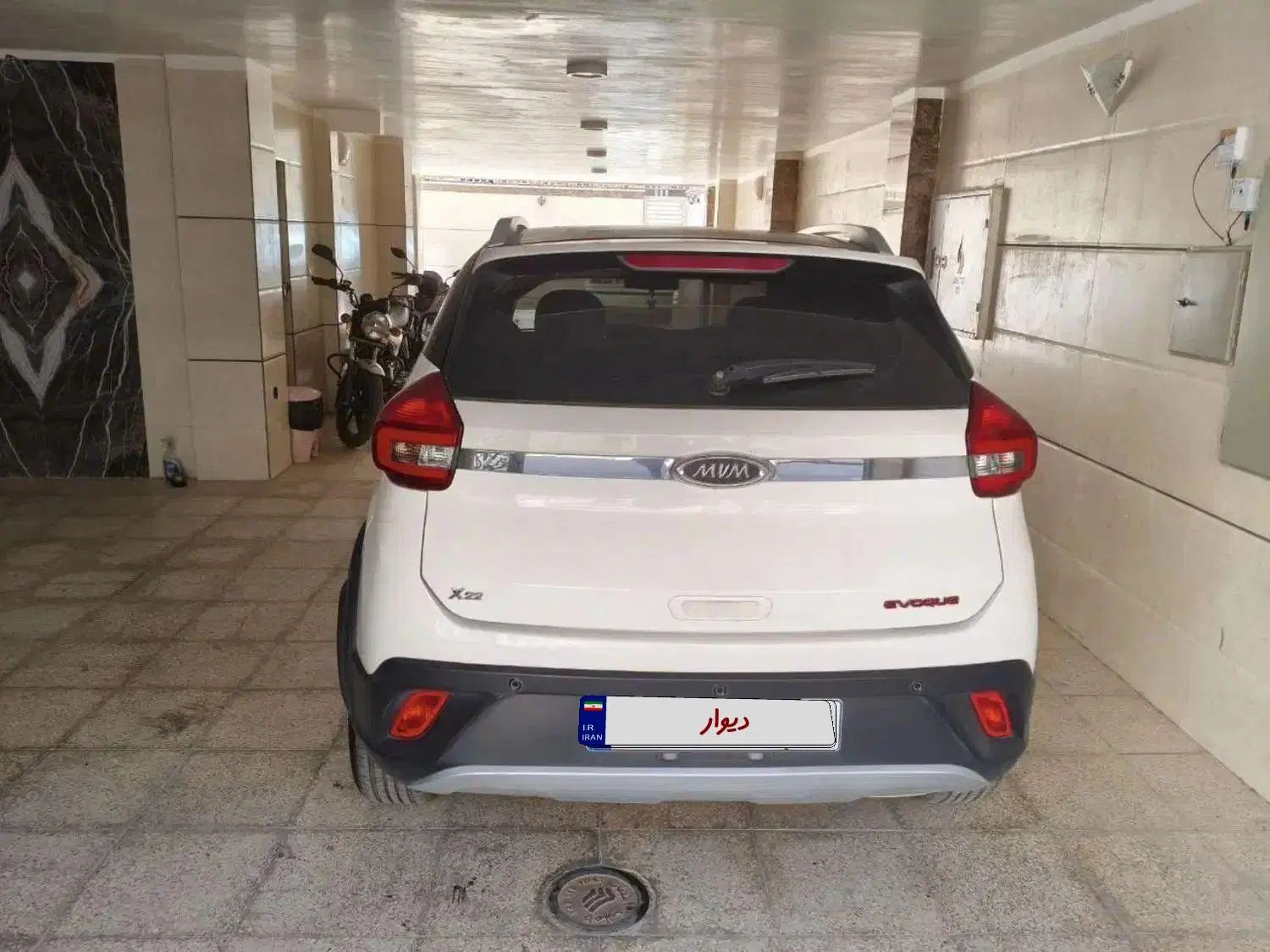 ام وی ام X22 دنده ای اسپرت اکسلنت - 1396