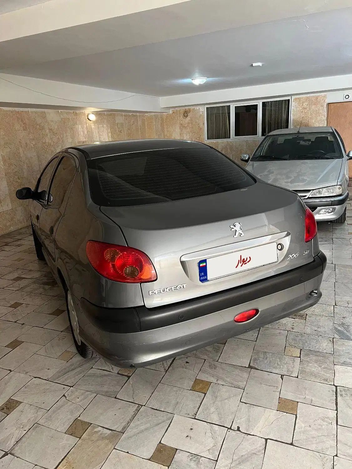 پژو ۲۰۶ صندوق دار v8 - 1394