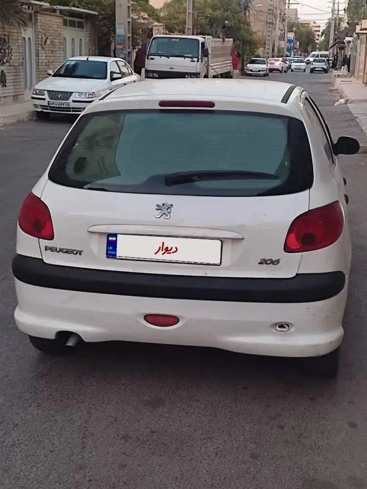 پژو 206 تیپ 2 - 1391