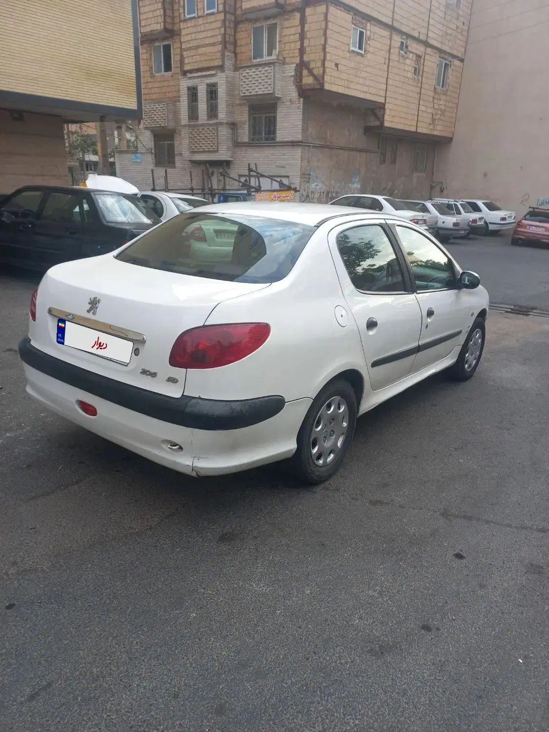پژو ۲۰۶ صندوق دار v20 - 1388