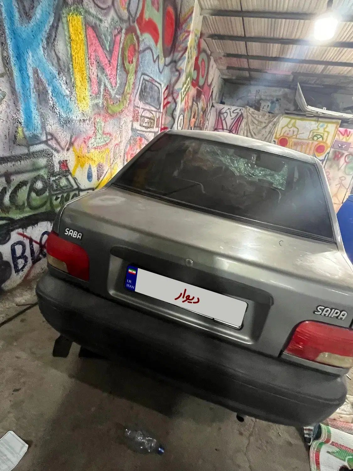 پراید صبا بنزینی - 1387