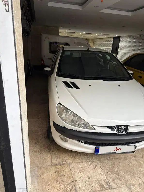 پژو ۲۰۶ صندوق دار v8 - 1396