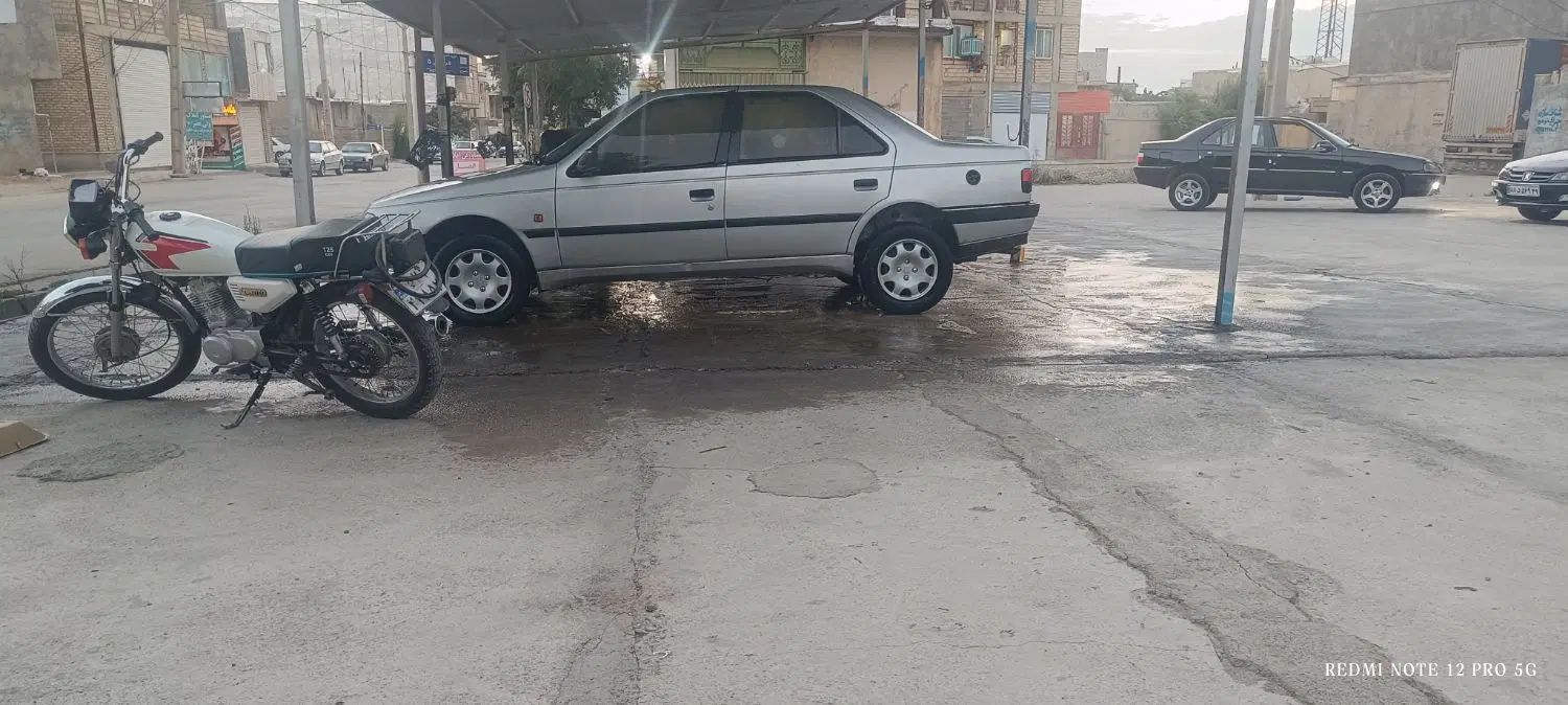 پژو 405 دوگانه سوز GLX - TU5 - 1390