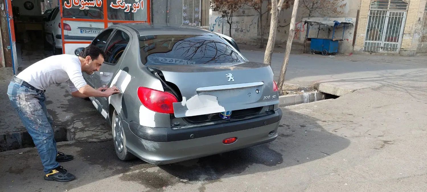 پژو 206 تیپ 5 - 1390