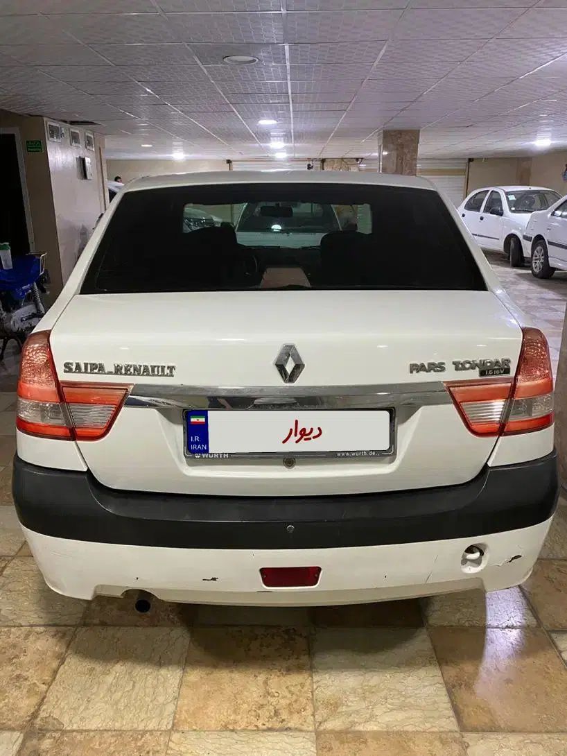 رنو پارس تندر گیربکس JHQ + مولتی مدیا - 1397