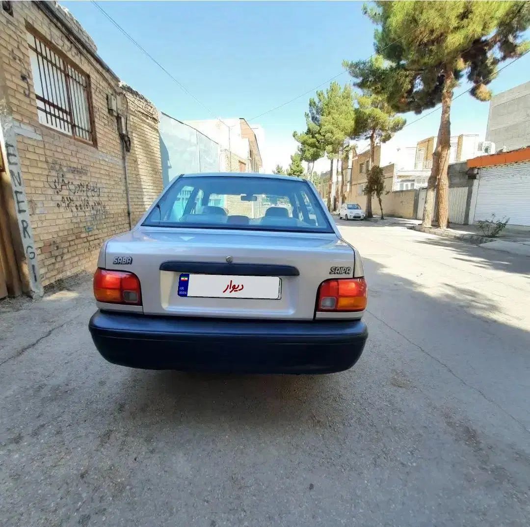 پراید صبا بنزینی - 1386