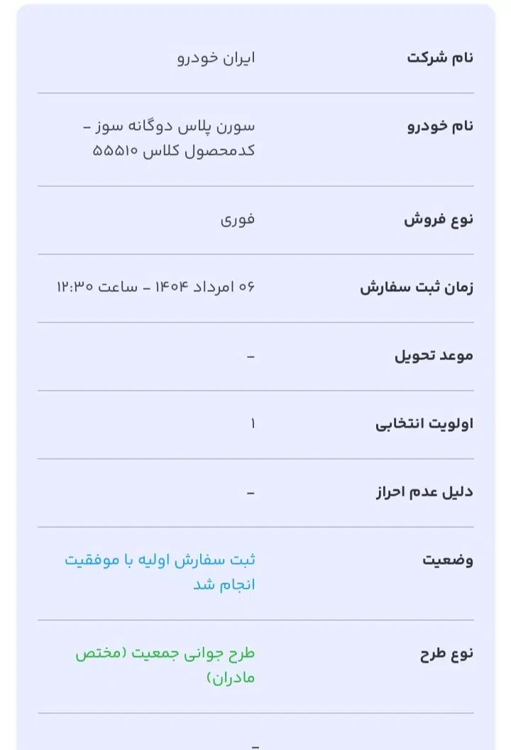 خودرو سمند، سورن پلاس آگهی ann_20028807