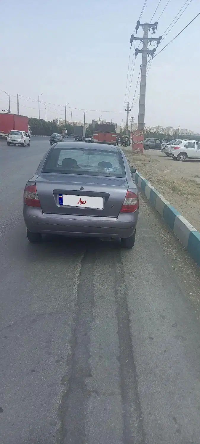 تیبا صندوق دار LX دوگانه سوز - 1390