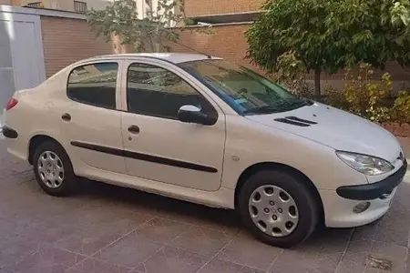 پژو ۲۰۶ صندوق دار v8 - 1393