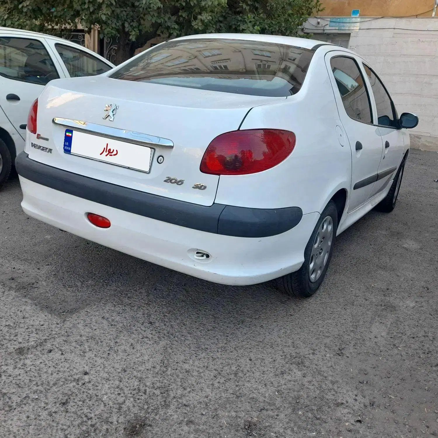 پژو ۲۰۶ صندوق دار v8 - 1399