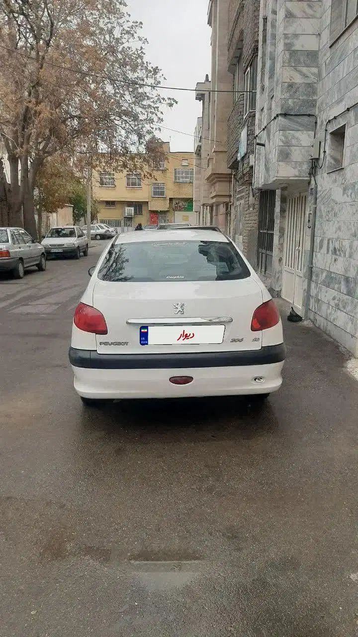 پژو ۲۰۶ صندوق دار v1 - 1387