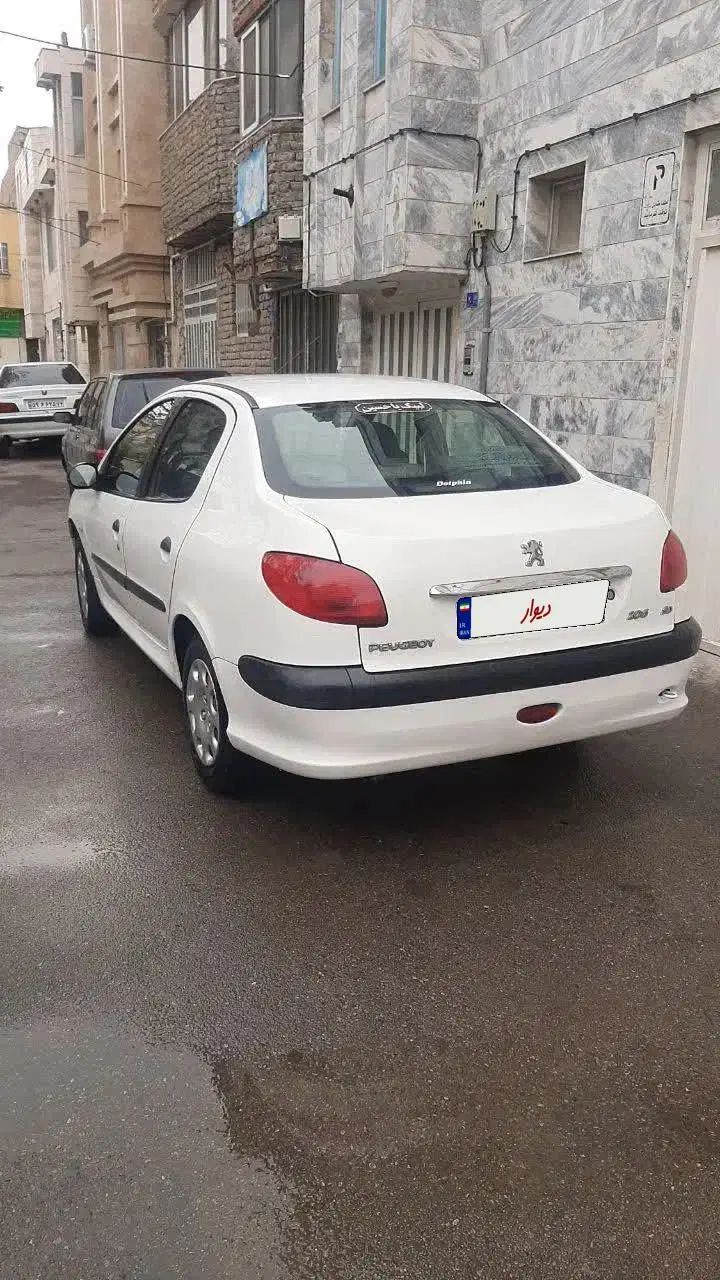 پژو ۲۰۶ صندوق دار v1 - 1387