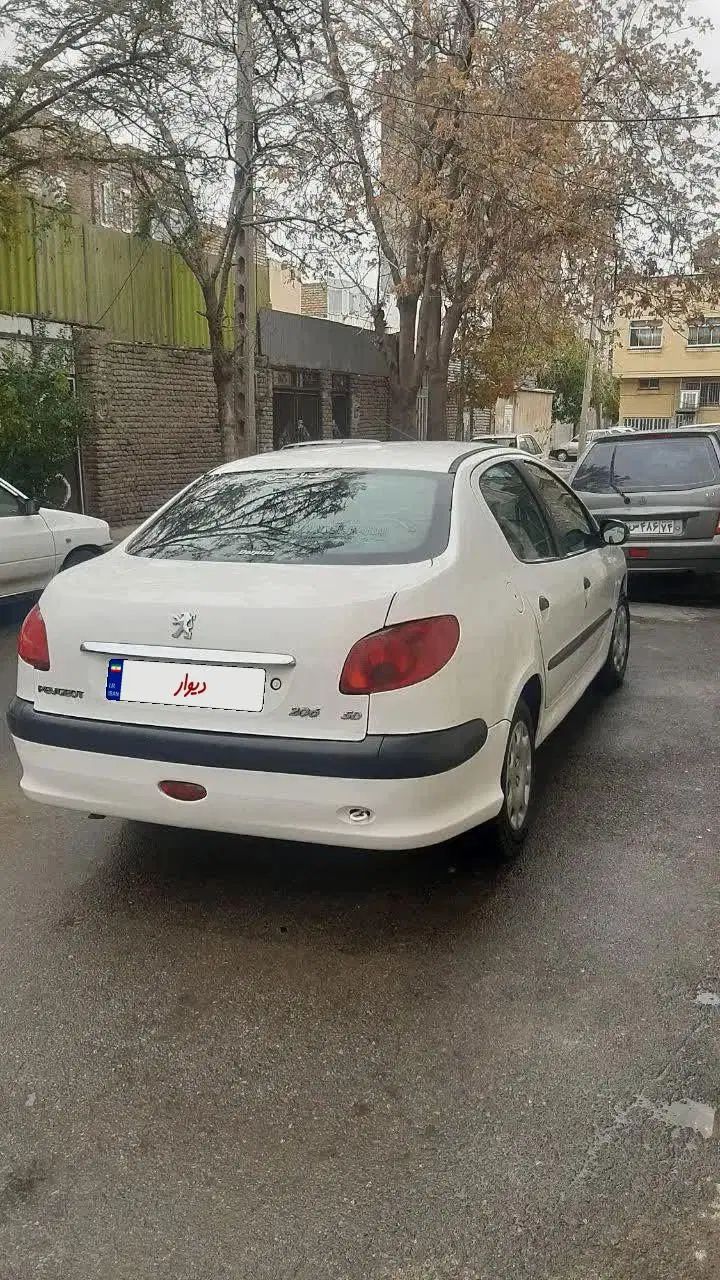 پژو ۲۰۶ صندوق دار v1 - 1387