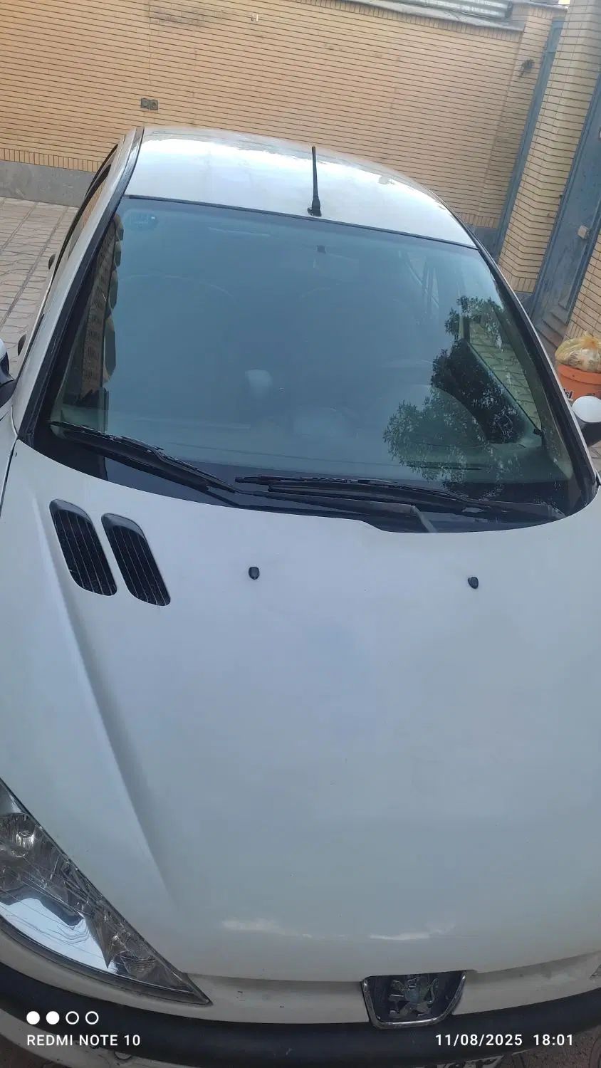 پژو ۲۰۶ صندوق دار v8 - 1387