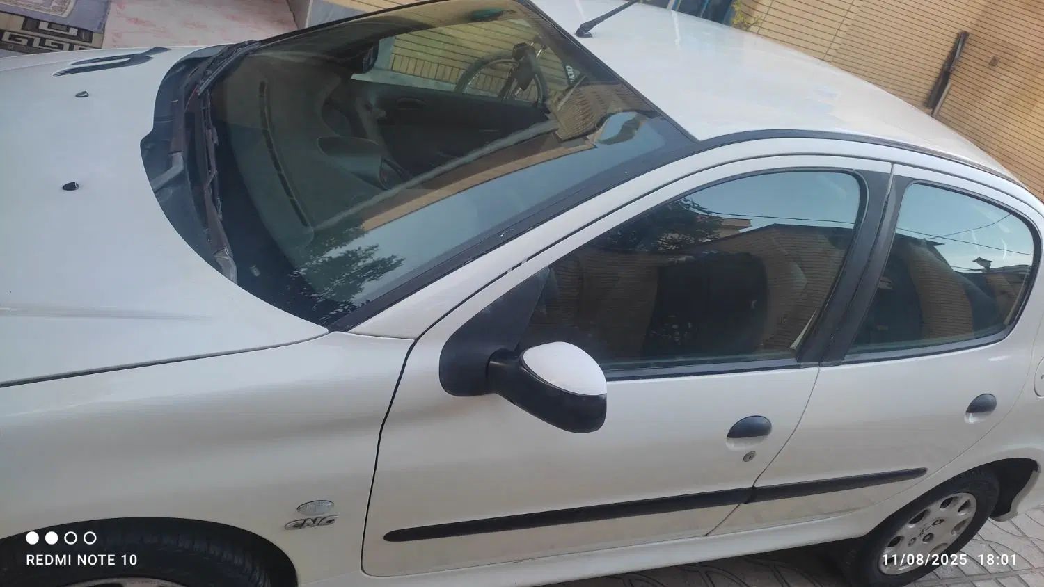پژو ۲۰۶ صندوق دار v8 - 1387