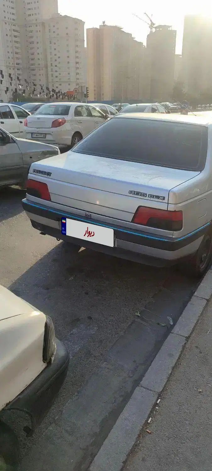 پژو 405 SLX دوگانه سوز XU7 - 1390