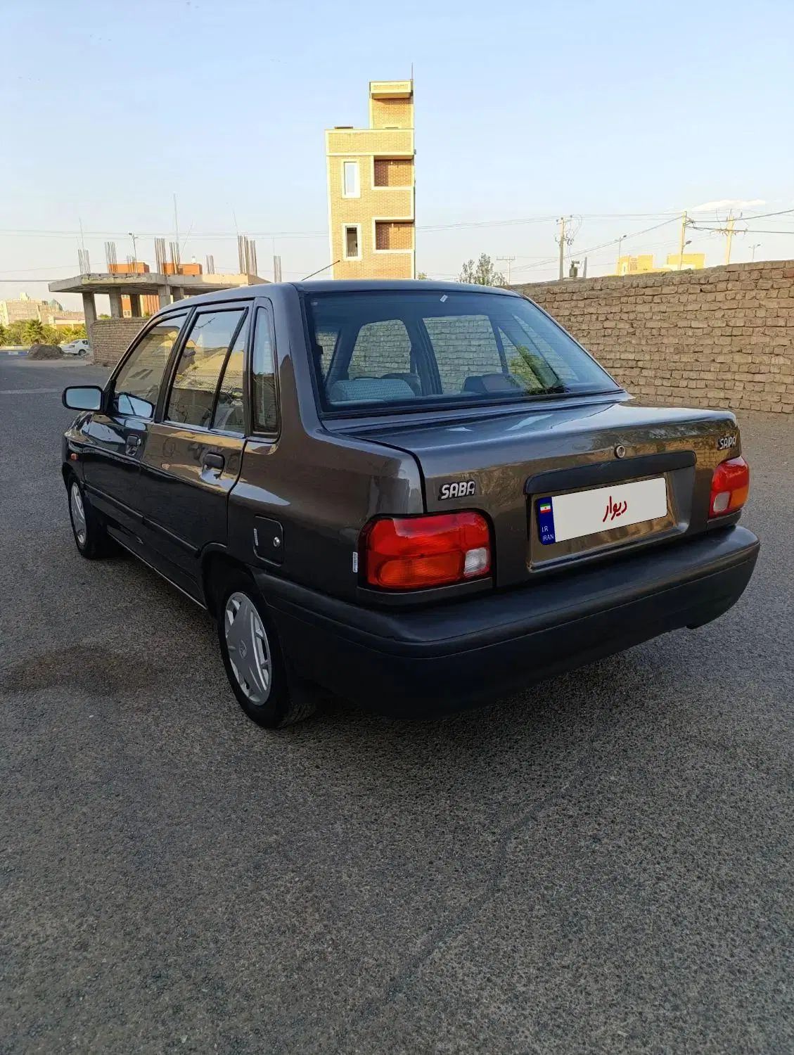 پراید صبا بنزینی - 1386