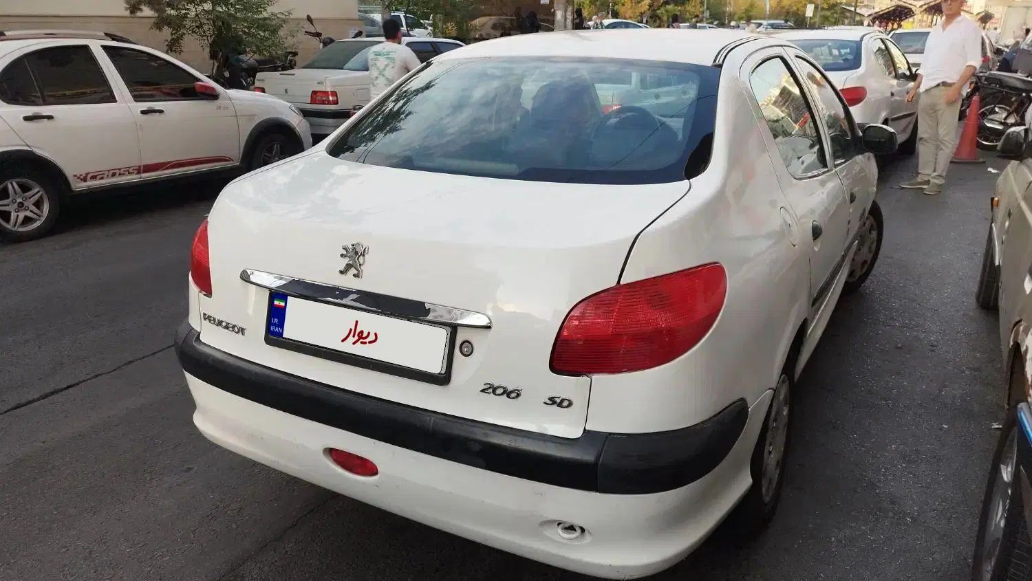 پژو ۲۰۶ صندوق دار v20 - 1388
