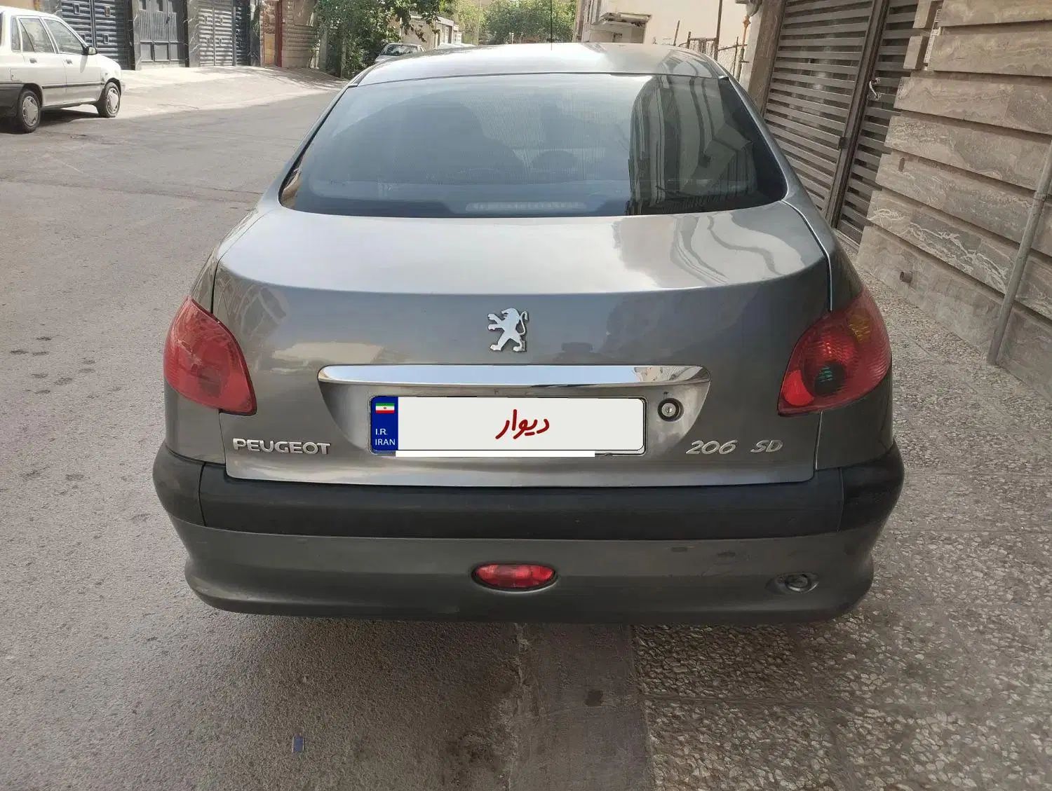 پژو ۲۰۶ صندوق دار v1 - 1388