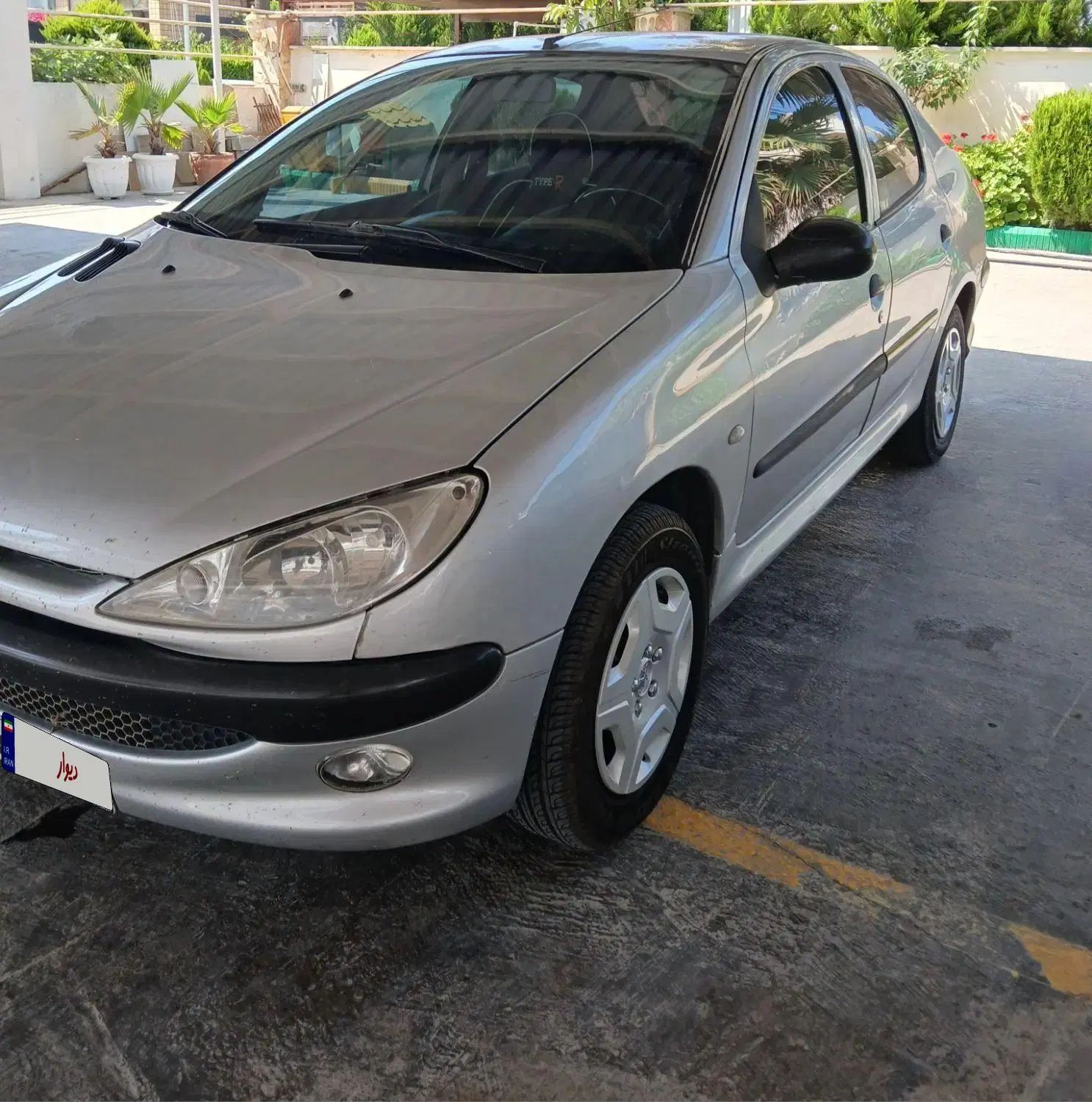 پژو ۲۰۶ صندوق دار v8 - 1386