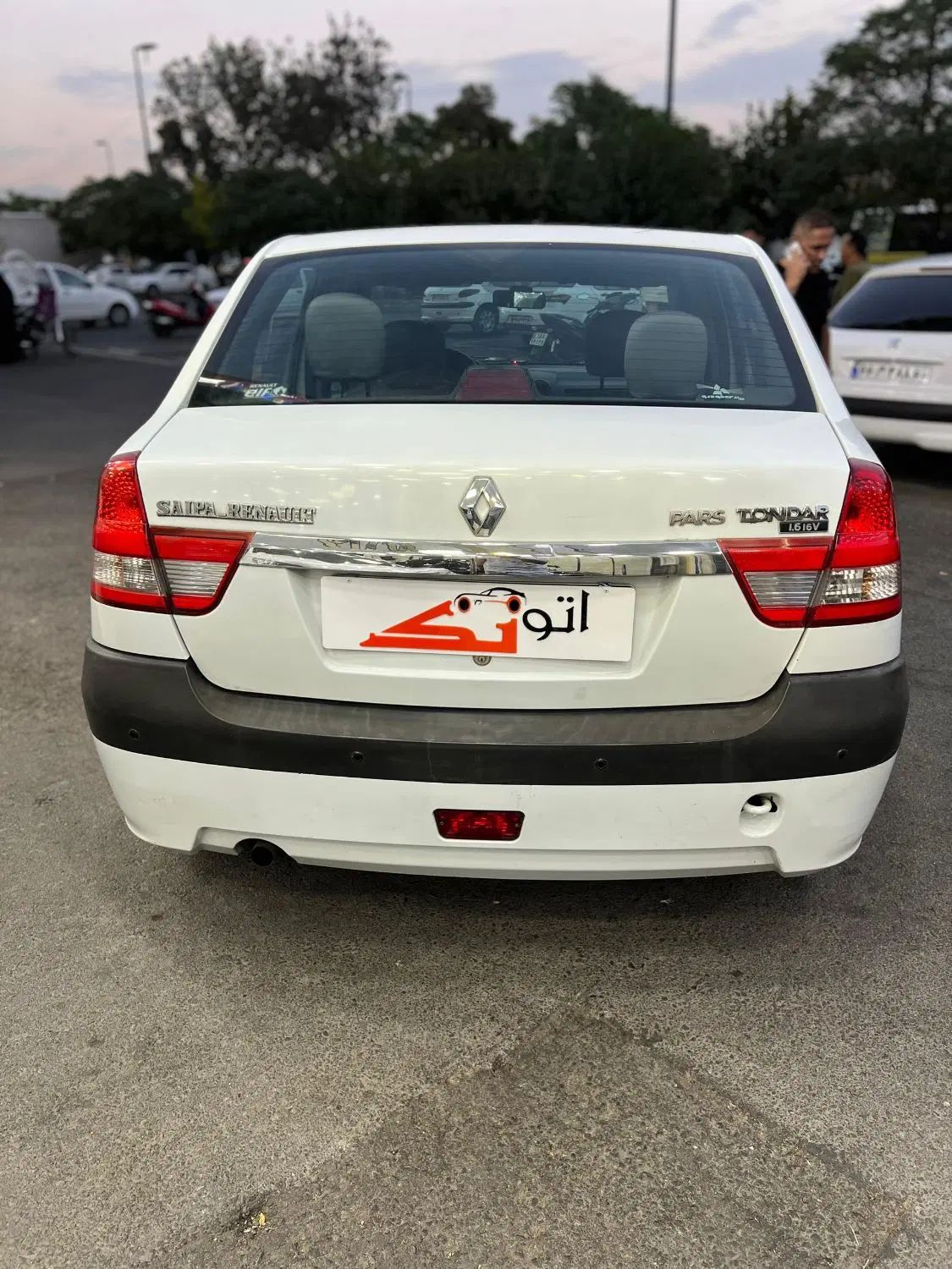 رنو پارس تندر گیربکس JHQ + مولتی مدیا - 1392