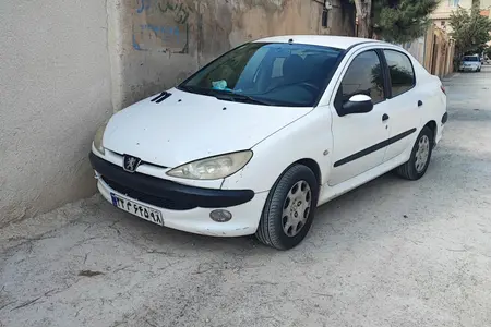 پژو ۲۰۶ صندوق دار v8 - 1390