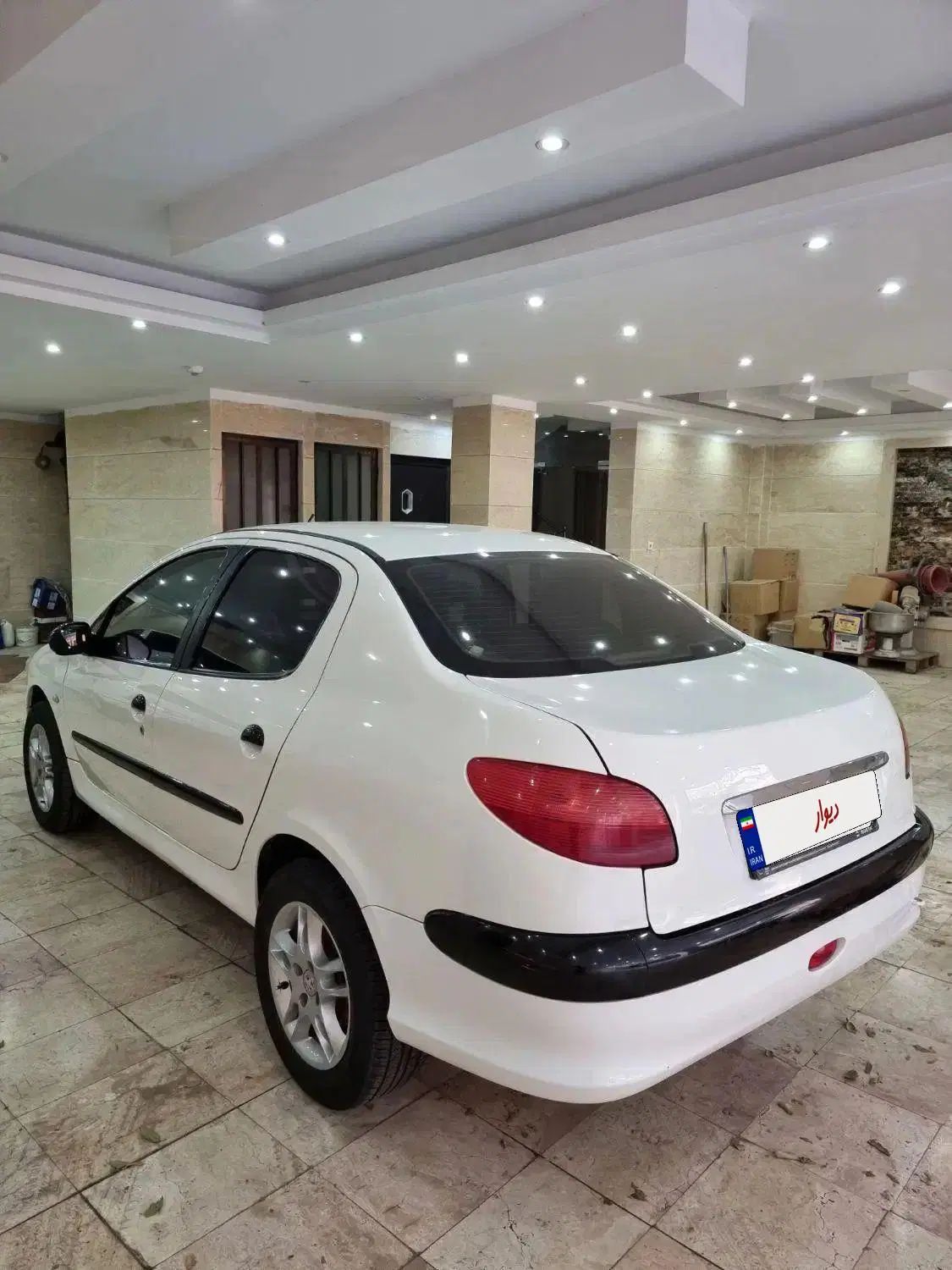 پژو ۲۰۶ صندوق دار v20 - 1388