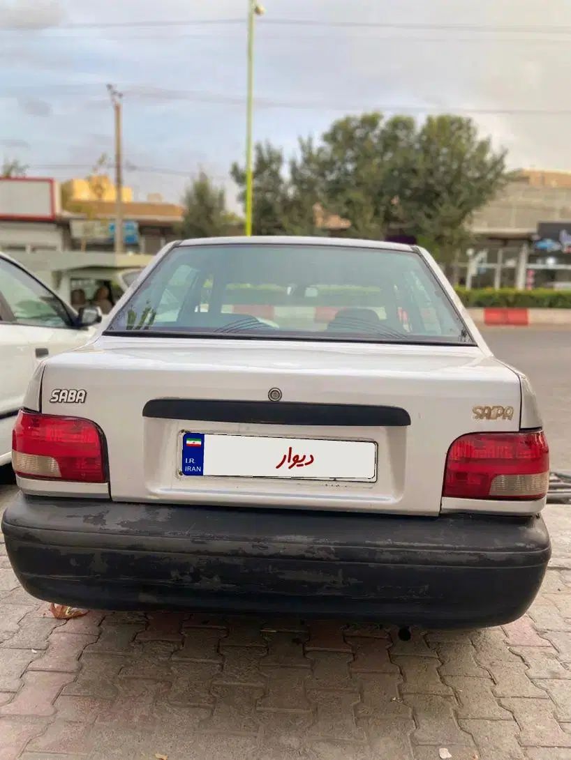 پراید صبا بنزینی - 1386