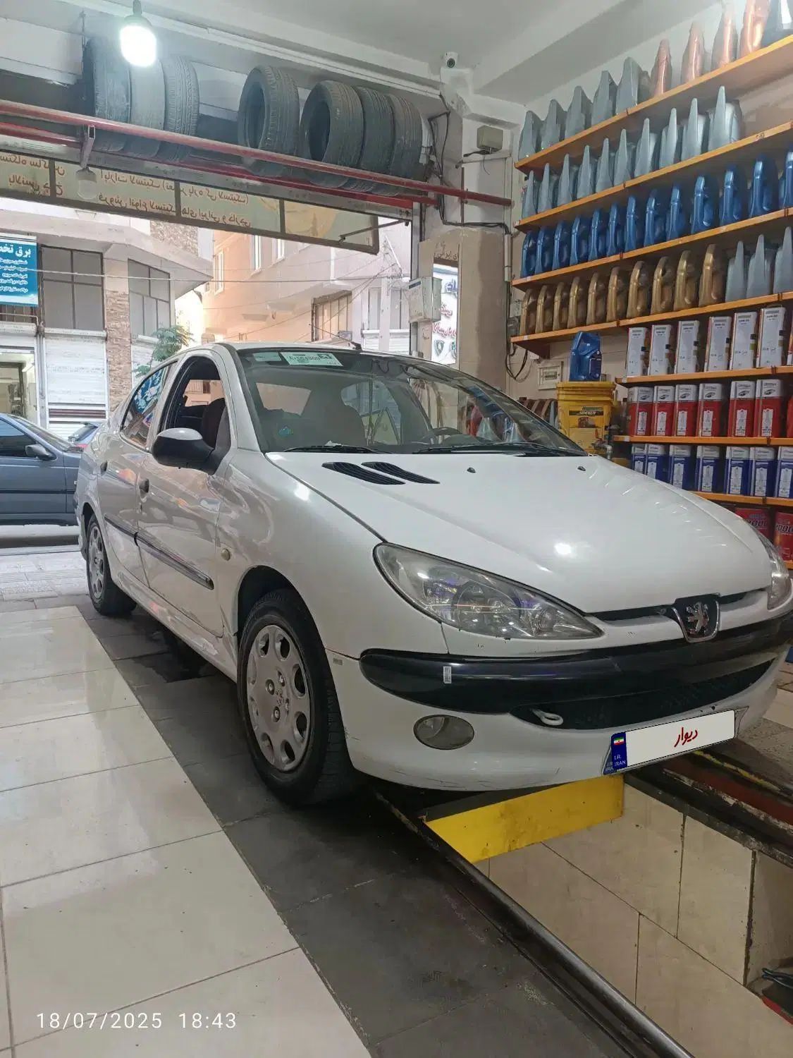 پژو ۲۰۶ صندوق دار v8 - 1393
