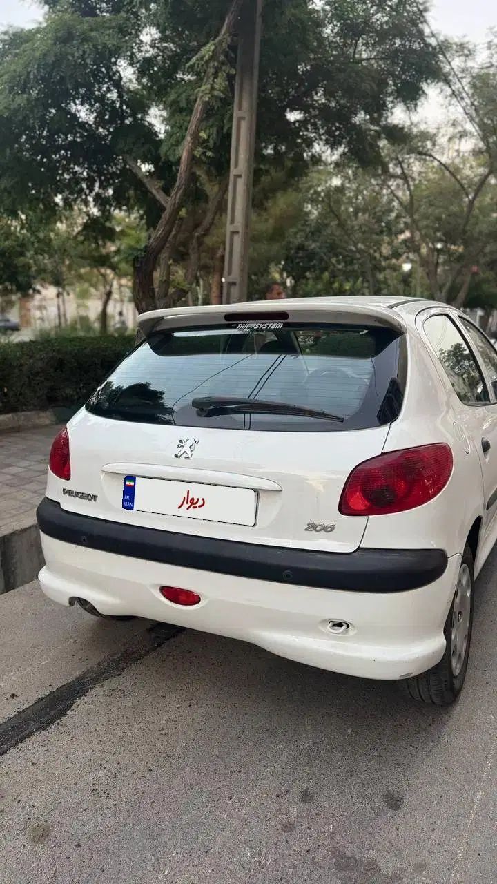 پژو 206 تیپ 2 - 1396