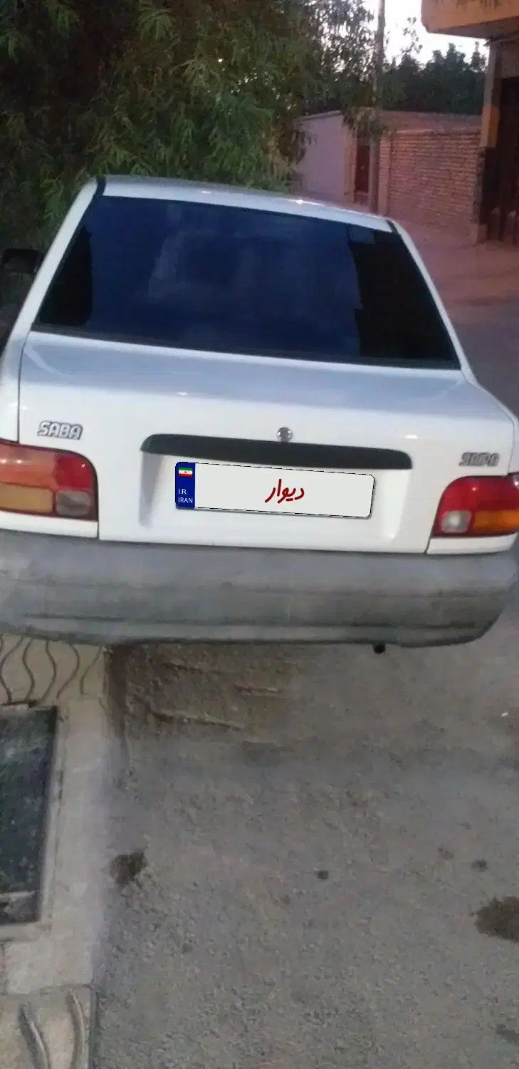 پراید صبا بنزینی - 1387