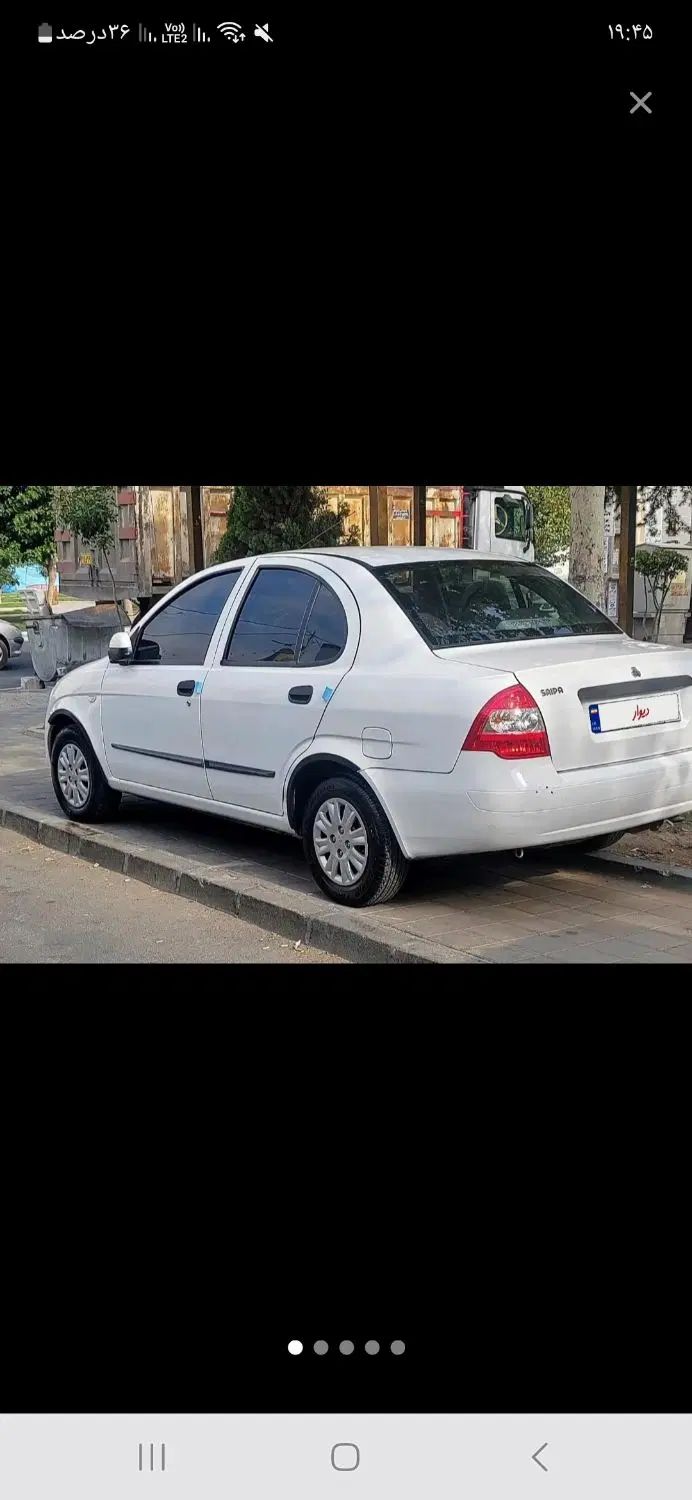 تیبا صندوق دار EX - 1393