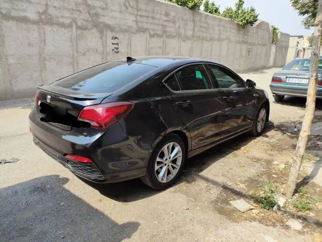 ام جی 6 لیفت بک GT فیس جدید - 2015