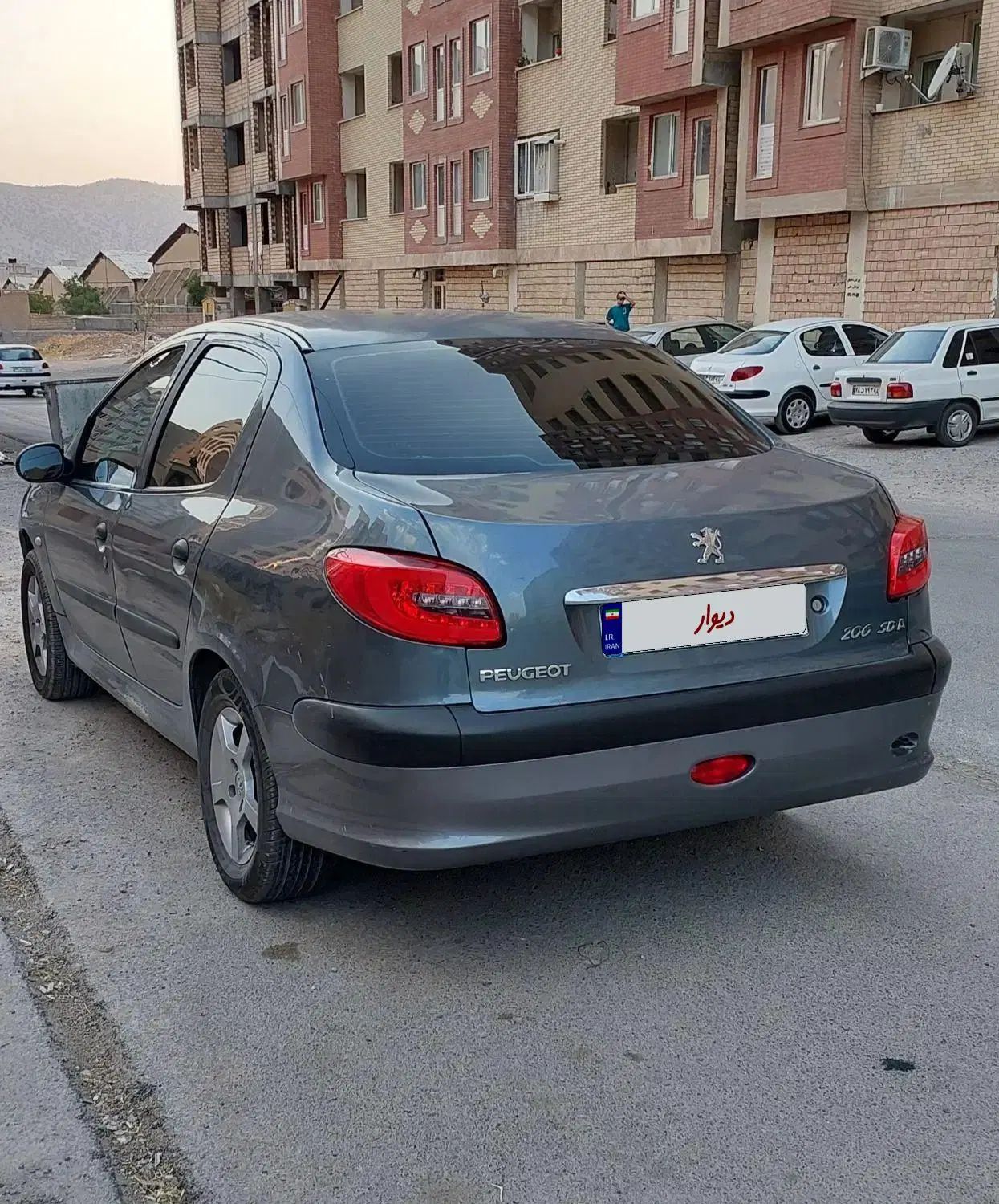 پژو ۲۰۶ صندوق دار v9 - 1388