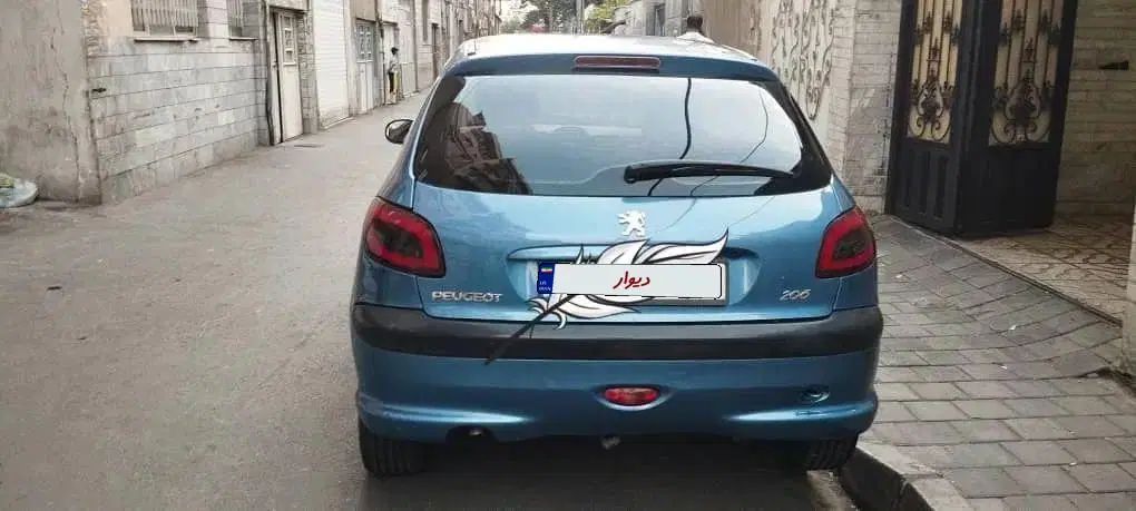 پژو 206 تیپ 5 - 1393