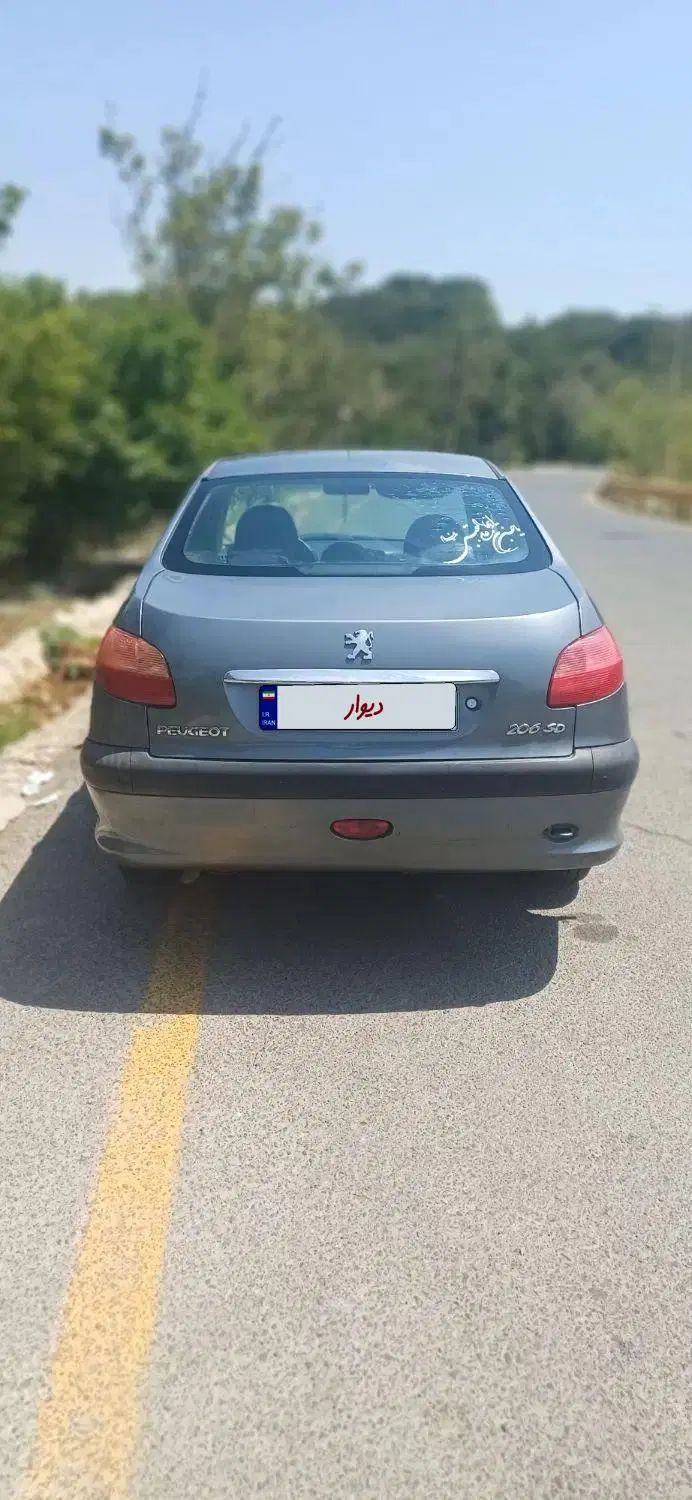 پژو ۲۰۶ صندوق دار v8 - 1385