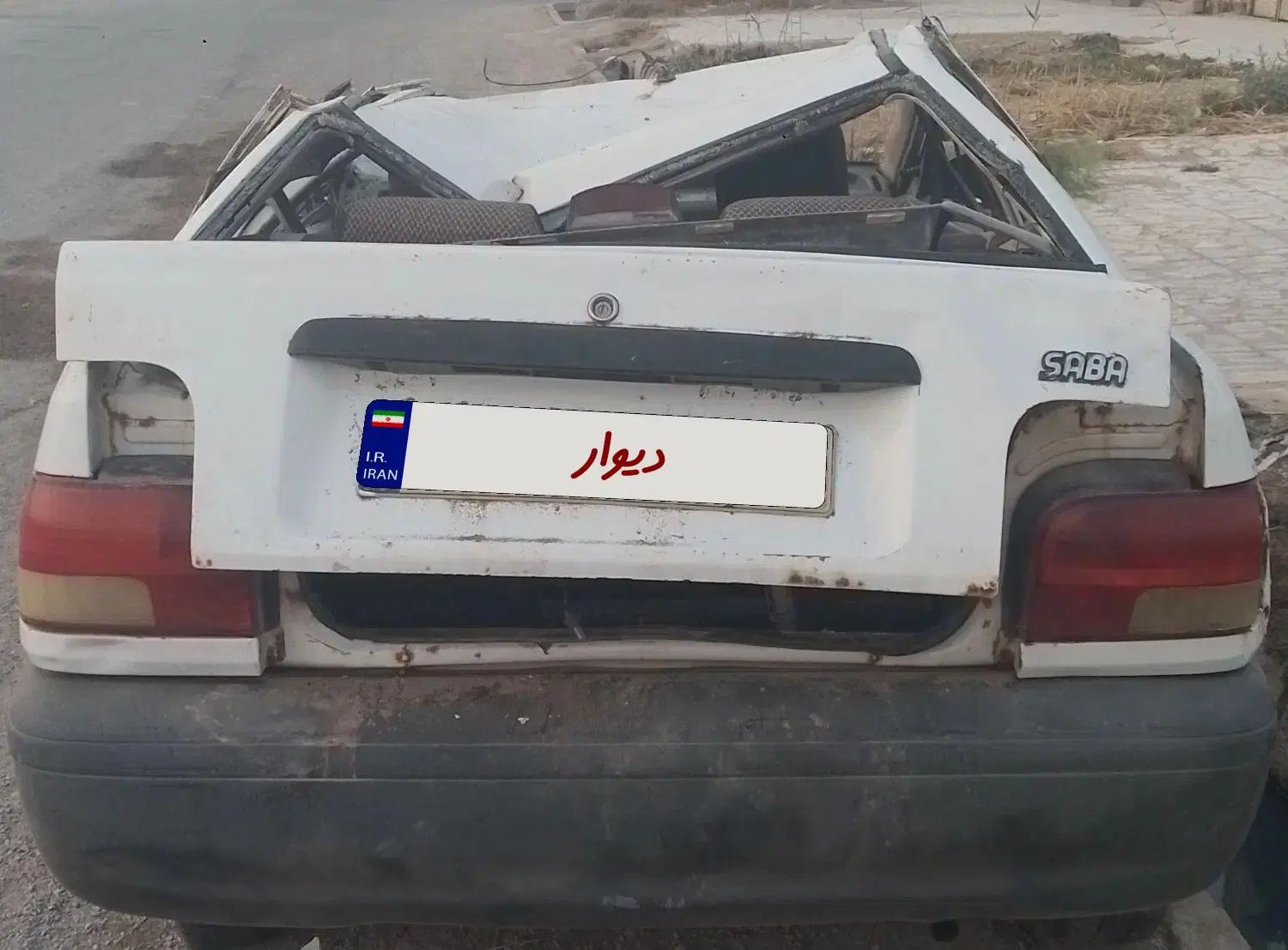 پراید صبا بنزینی - 1386