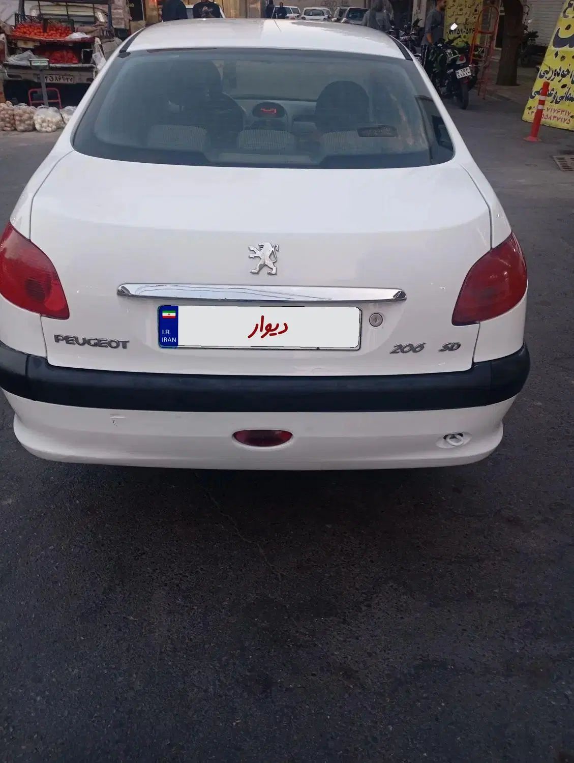 پژو ۲۰۶ صندوق دار v8 - 1395