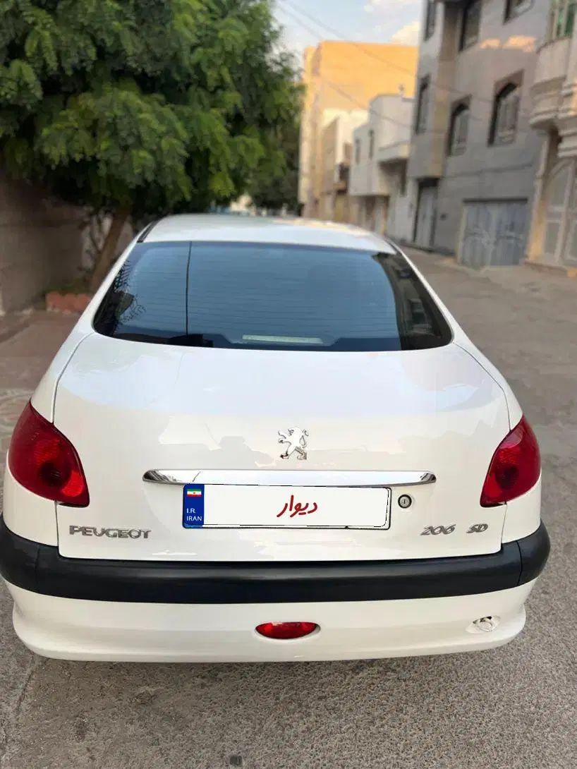 پژو ۲۰۶ صندوق دار v8 - 1399